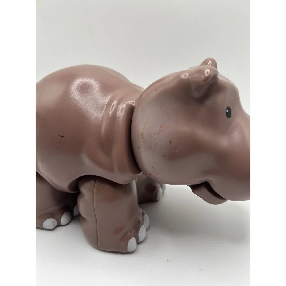 Fisher Price Little People Big Animal Zoo Animals Hippo Hippopotamus Sound Works